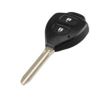 Ключ заготовка, корпус под чип, 2кн, Toyota, TOY43