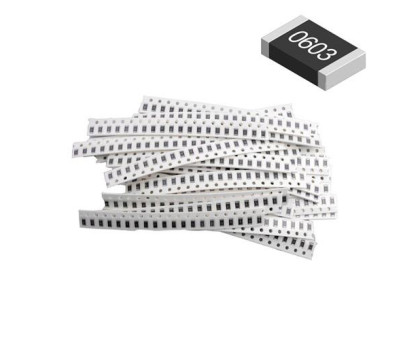 660x Резистор SMD 0603 0.1Вт 1% 1Ом-1МОМ, набір