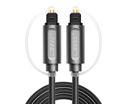 Кабель аудіо оптичний Toslink - Toslink, 2м OD4.2 Ugreen AV122