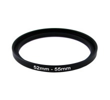 Повышающее степ кольцо 52-55мм для Canon, Nikon