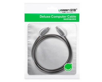 Оптический аудио кабель Toslink 2м OD4.2 Ugreen AV122
