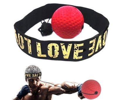Тренажер мяч для бокса Fight Ball Файт Болл, мячик на резинке