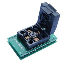 TQFP48 QFP48 PQFP48 - DIP48 перехідник панелька