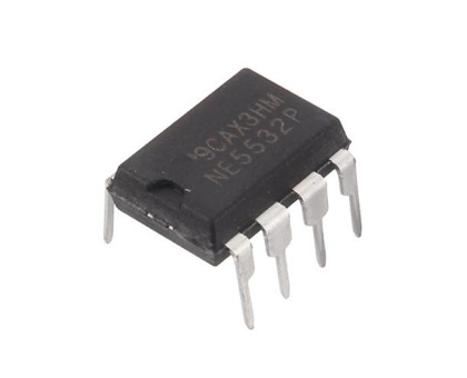 Чип NE5532P 10ШТ NE5532 DIP-8, Операционный усилитель 2-канальный