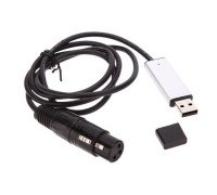 Кабель перехідник USB - DMX, DMX512 контролер
