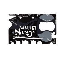 Карманный инструмент выживания, мультитул кредитка 18 в 1, Wallet Ninja