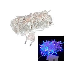 Гирлянда светодиодная новогодняя цветная 100 LED 8.5м