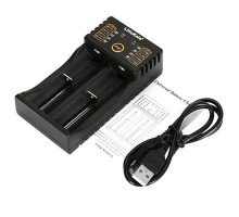 Розумний зарядний пристрій Liitokala Lii-202 Li-ion 18650 Ni-MH, 2 канали