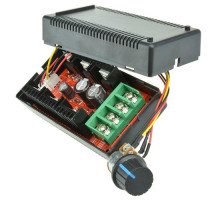 ШИМ регулятор скорости двигателя 10-50В 40А 2000Вт PWM оборотов