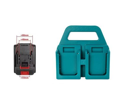 Держатель для аккумуляторов Makita 18В, 4 ячейки, переносной органайзер