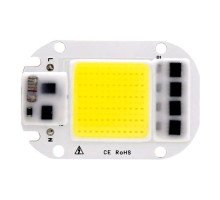 Світлодіодна матриця з драйвером COB LED 50Вт 4500лм 220В, біла