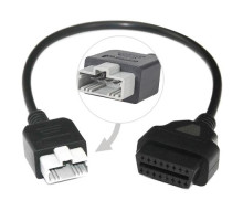 Перехідник з OBD2 16pin мама на Honda 5pin тато