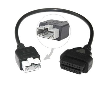 Перехідник з OBD2 16pin мама на Honda 5pin тато