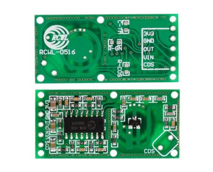 Микроволновый датчик движения, доплеровский радар RCWL-0516