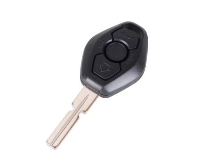 Ключ заготівка, корпус під чіп, 3кн, BMW, HU58