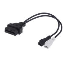 Переходник с OBD2 16pin мама на VAG 2x2pin 2+2pin VW AUDI папа
