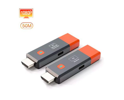 Беспроводной HDMI приемопередатчик TX RX видеосигнала до 50м для ПК ТВ