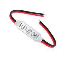 Контроллер диммер 1к LED лент, 12-24В, 6А