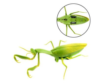 Богомол радиоуправляемый светящийся гибкий 19см Mantis