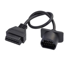 Перехідник з OBD2 16pin мама на Mazda 17pin тато