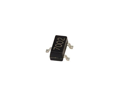 Чип 2N7002 100ШТ N7002 7002 SOT-23, Транзистор полевой 60В 0.2А