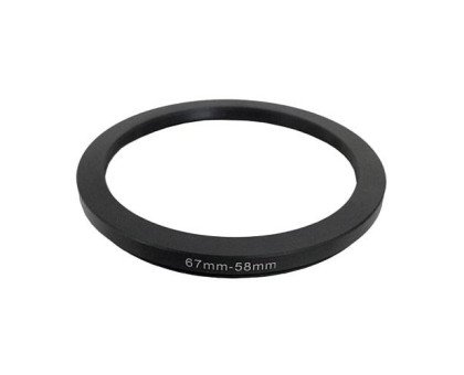 Понижуюче степ кільце 67-58мм для Canon, Nikon
