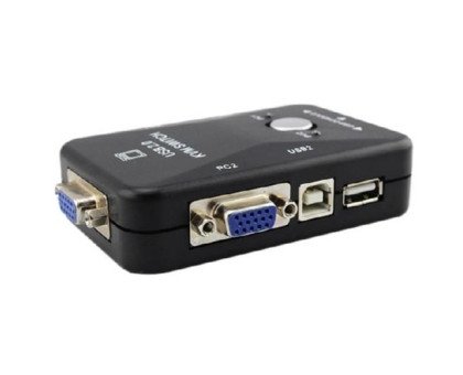 2-портовий KVM свіч, перемикач USB