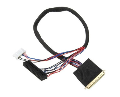 Кабель шлейф LVDS I-PEX 40pin 1канал 6біт для РК матриць LP140WH1