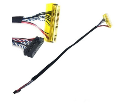 Кабель шлейф LVDS FI-X 30pin 1канал 8бит для ЖК матриц 18.5
