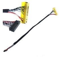 Кабель шлейф LVDS FI-X 30pin 1канал 8бит для ЖК матриц 18.5
