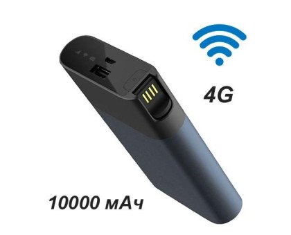 Мобільний Wi-Fi роутер 3G 4G + Power Bank 10000мАч Xiaomi ZMI MF885