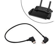 Кабель OTG MicroUSB – Type-C для пульта DJI Spark, Mavic Pro/Air, 28см