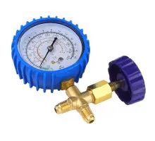 Коллектор манометрический c вентилем 0-220psi для заправки фреона XWM-466