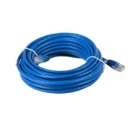 Патч-корд RJ45 9м, сетевой кабель UTP CAT5e 8P8C, LAN, синий