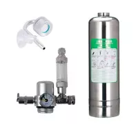 Система подачи CO2 углекислого газа в аквариум, 2л баллон