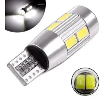 LED T10 W5W лампа в автомобиль, 10 SMD5630 с обманкой CANBUS